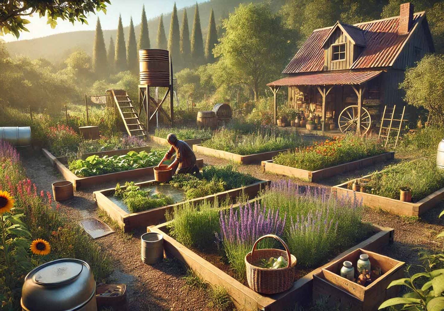 off grid gardening